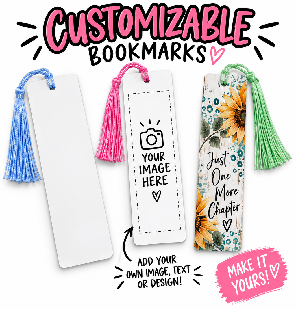 Custom Bookmark w/ Tassel