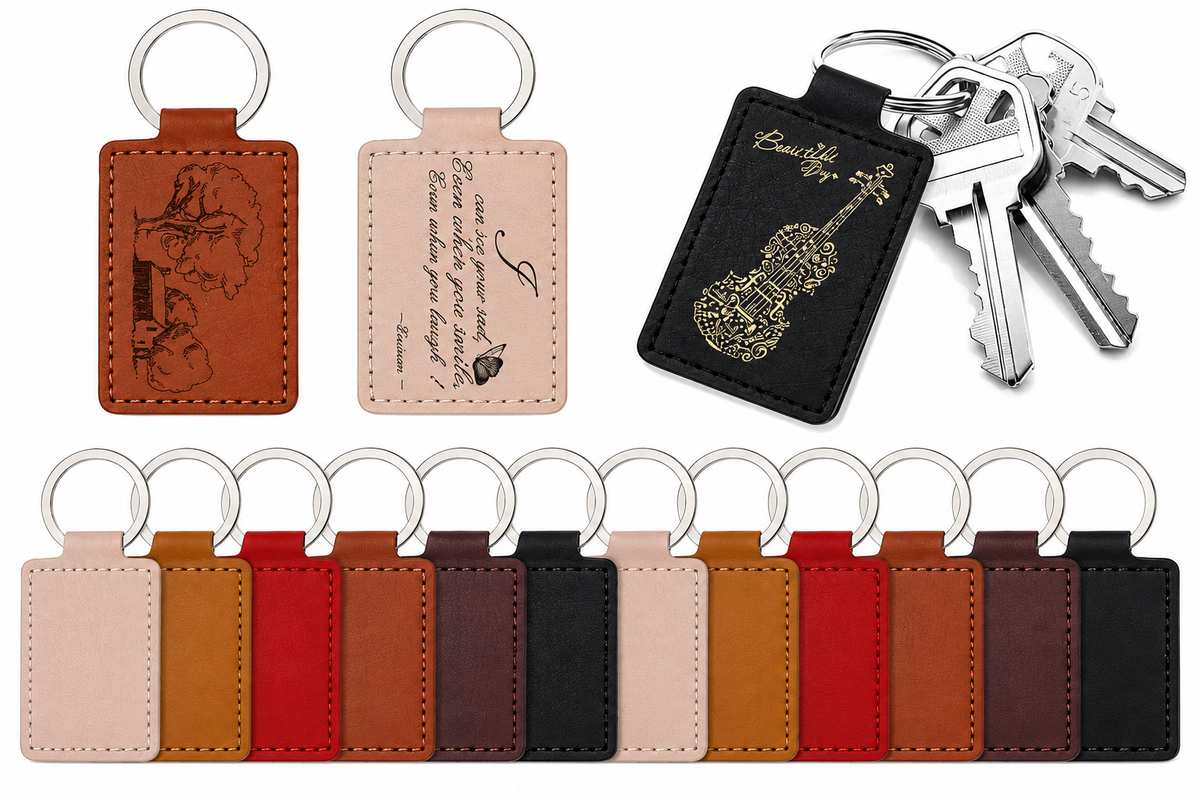 Laser Engraved Key Chain