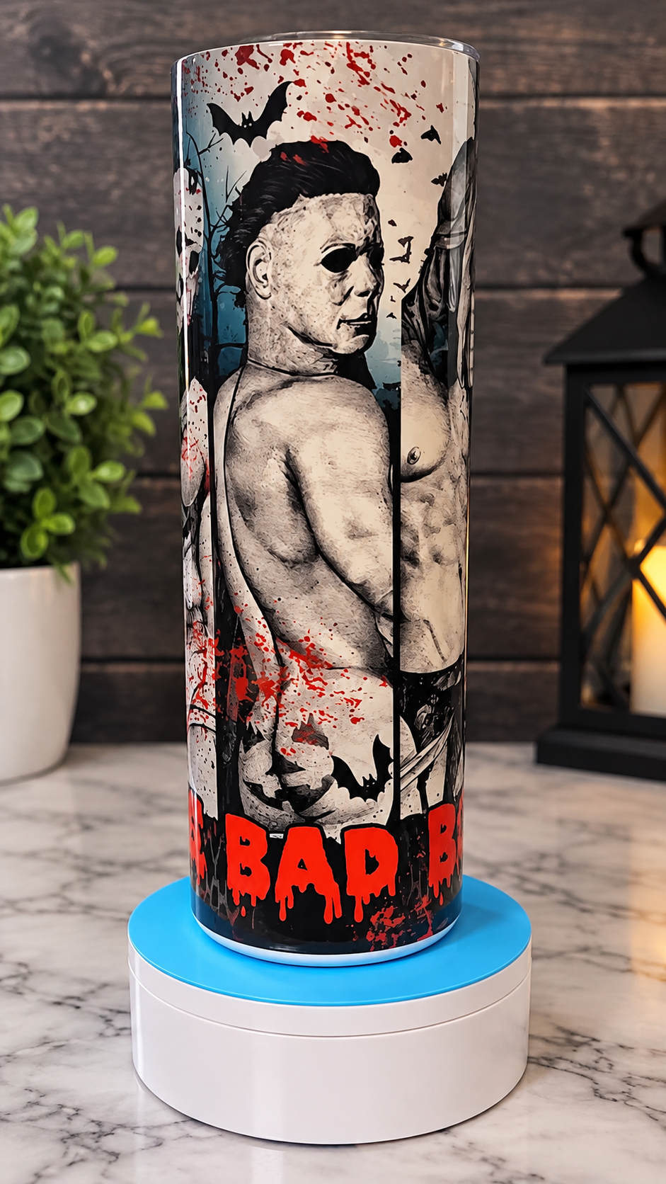 Customizable 20 oz tumbler.